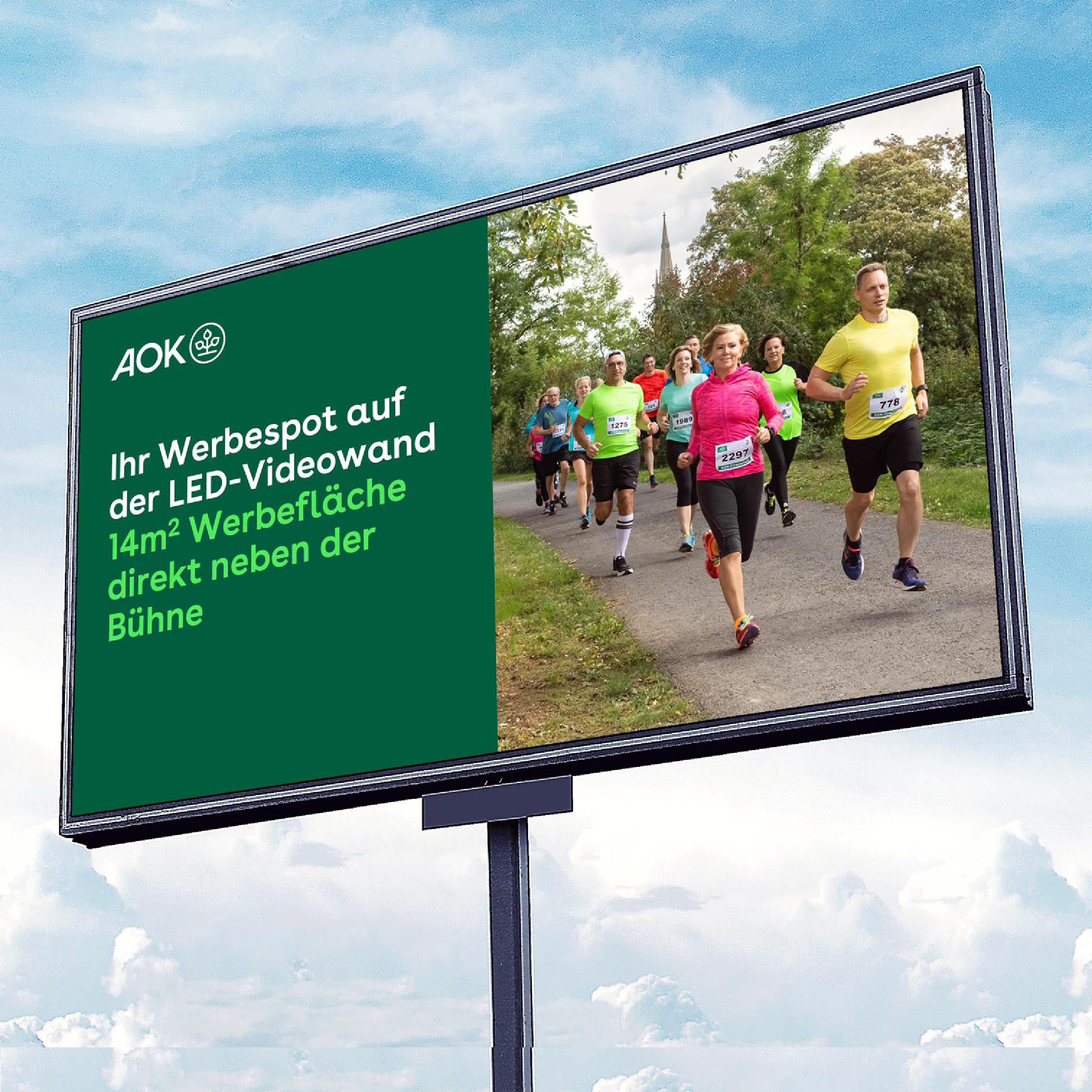 aok-firmenlauf-videowand